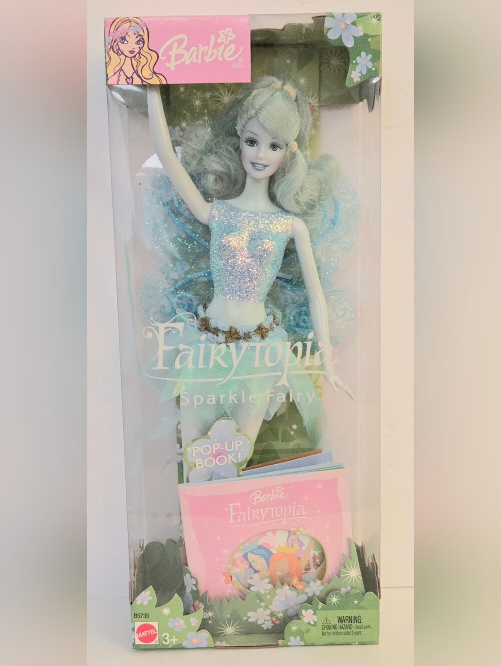 Barbie Fairytopia Sparkle Fairy Doll - Light Blue